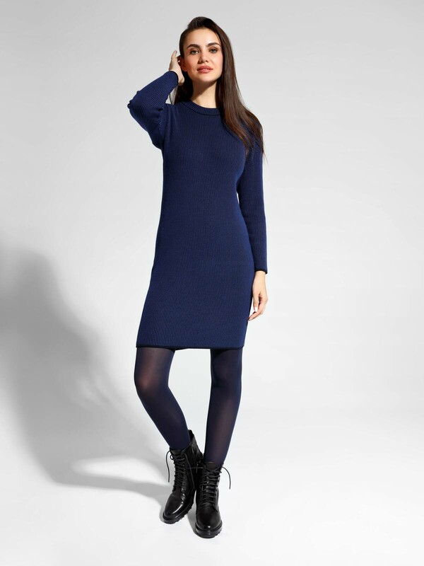 Платья CONTE LDK 064 Вязаное платье из пряжи премиальной качества с модалом