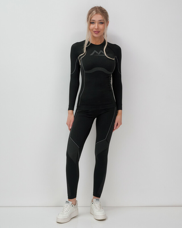 Комплект женского термобелья серого цвета 2120Sr