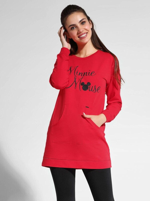 Туники CONTE DISNEY LTH 954 Хлопковая туника с мерцающей надписью ©Disney