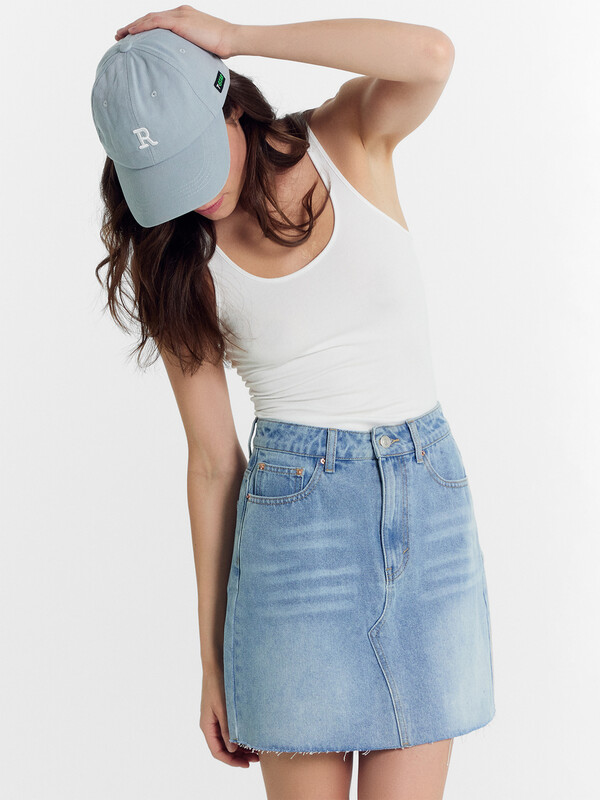 ЮБКА ЖЕНСКАЯ ДЖИНСОВАЯ 2024-DSK901-1