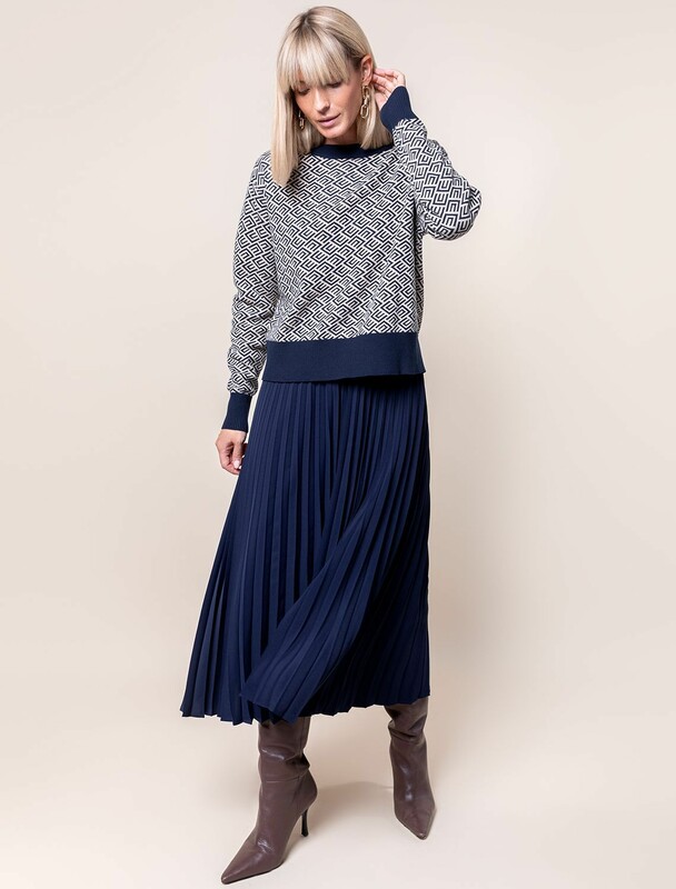 Юбка гофре на эластичном поясе