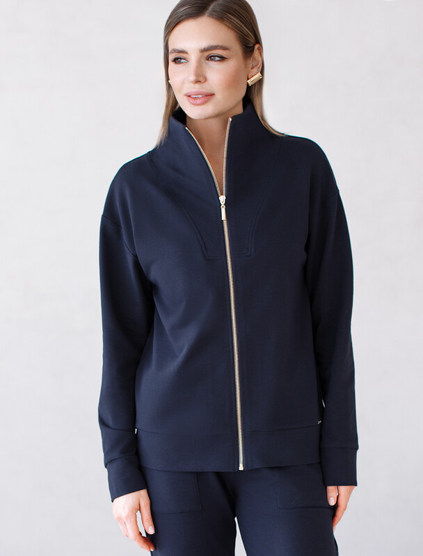 Жакет из тонкого премиального футера с эластаном