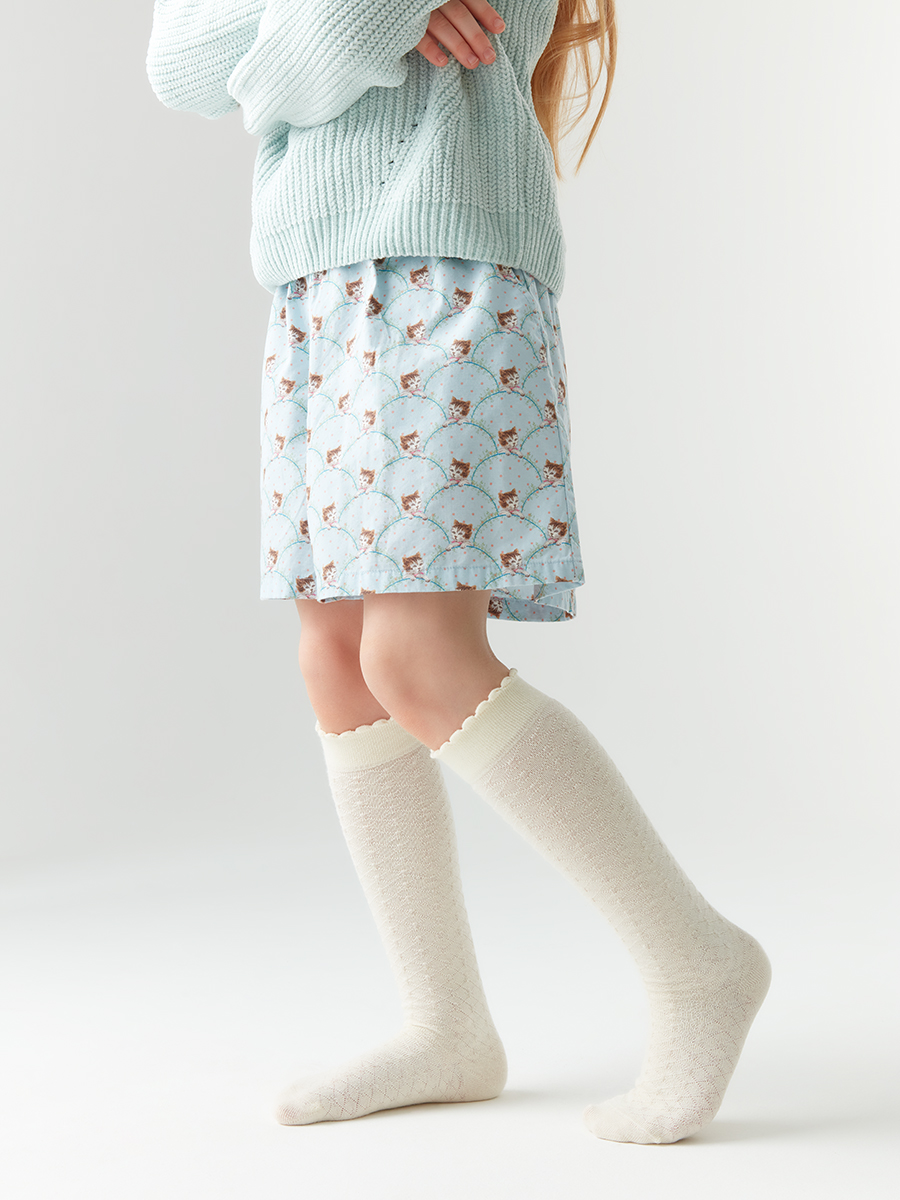 Гольфы Гольфы OMSA kids   Gambaletto 32A02 ажурные - борт шахматкой и пикотами