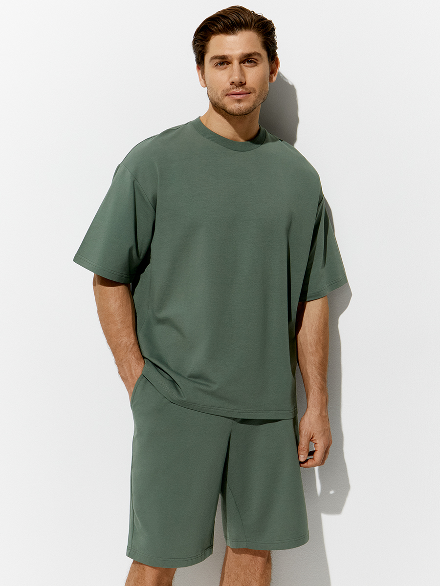 Футболки Футболки OmU 1453С Футболка муж. OVERSIZE, CO+EL