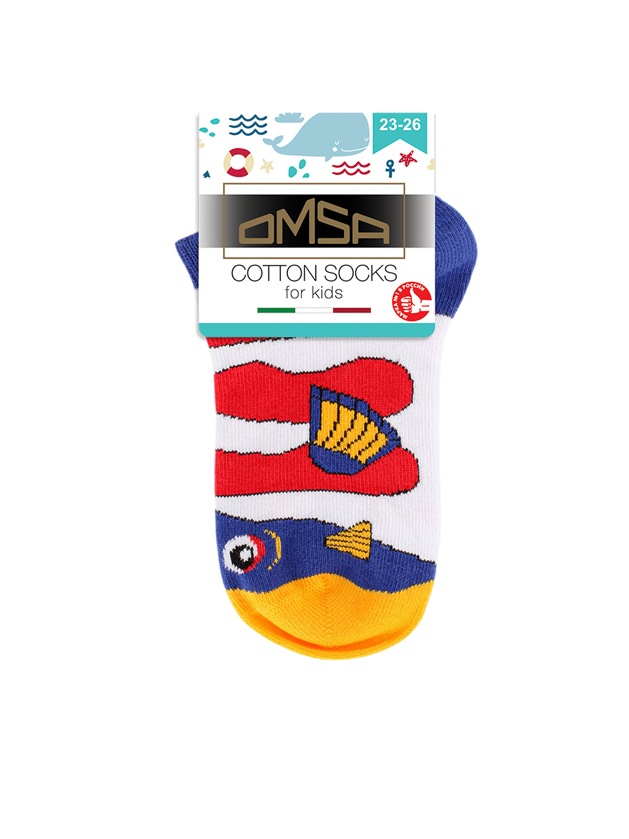 Носки Носки OMSA kids   Calzino 21P62 (Рыбки)