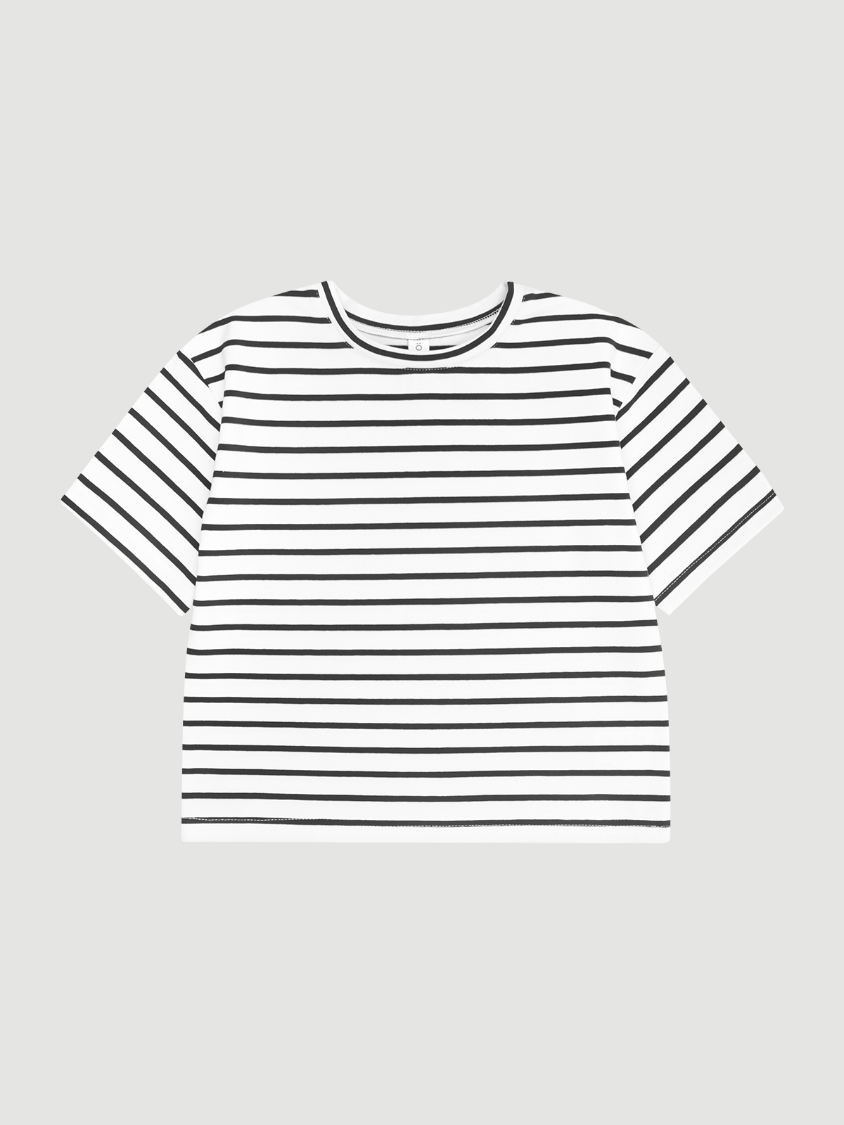 Футболка оверсайз Mjolk Dark Grey Stripes