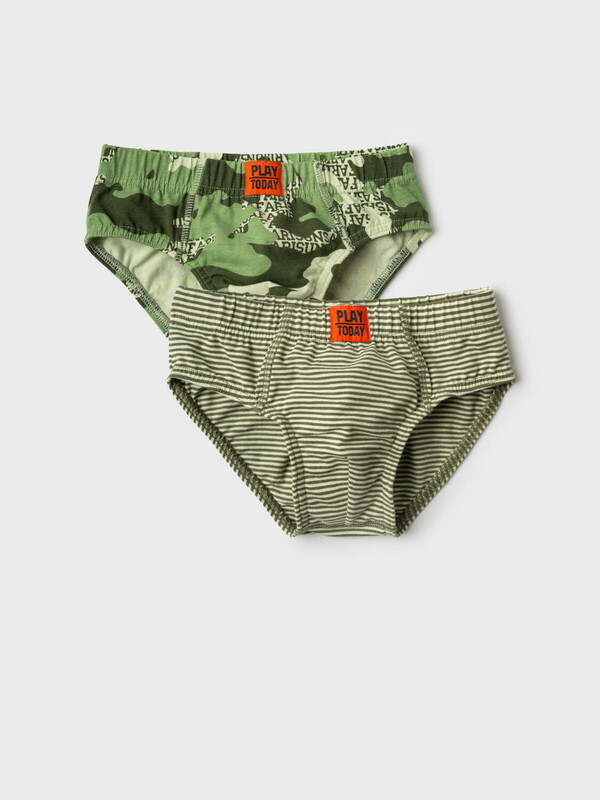 Трусы трикотажные для мальчиков - брифы, 2 шт в комплекте