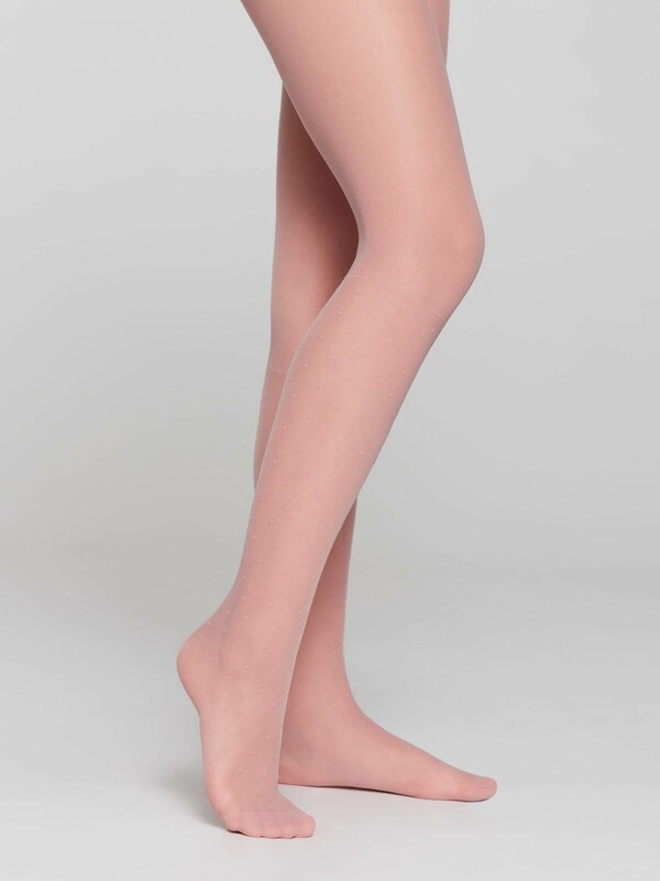 Колготки детские CONTE MILANA Колготки с имитацией гольфов в горошек 