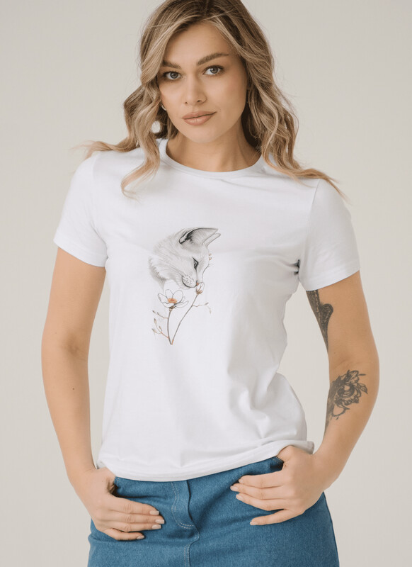 Футболки DEA MIA ФУФАЙКА ЖЕНСКАЯ 5609