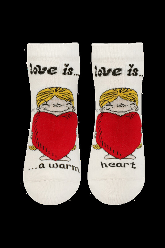 Короткие БРЕСТСКИЕ НОСКИ ЖЕНСКИЕ 1163 LOVE IS