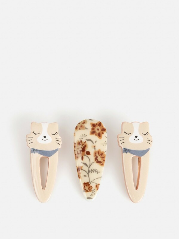 Набор из 3 заколок для волос дет. Quile