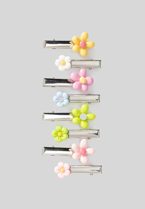 Набор из 8 заколок для волос дет. Eliva