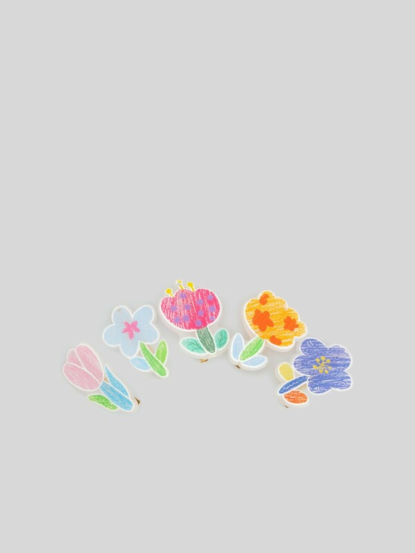 Набор из 5 заколок для волос дет. Olib