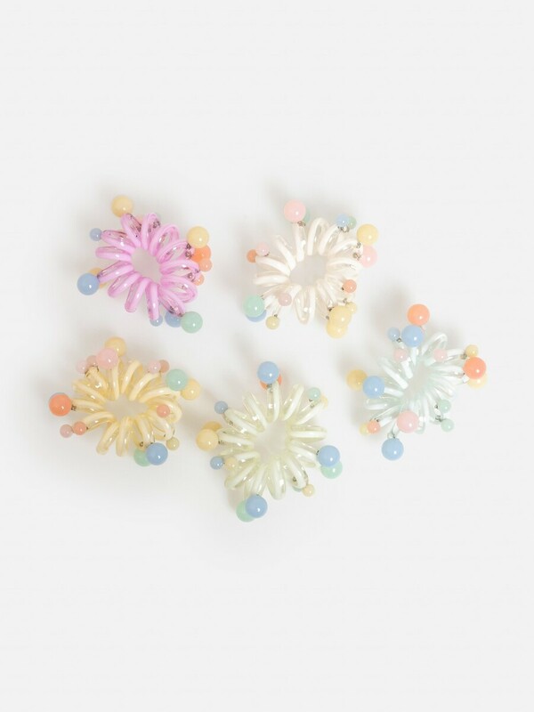 Набор из 5 резинок для волос дет. Tedon