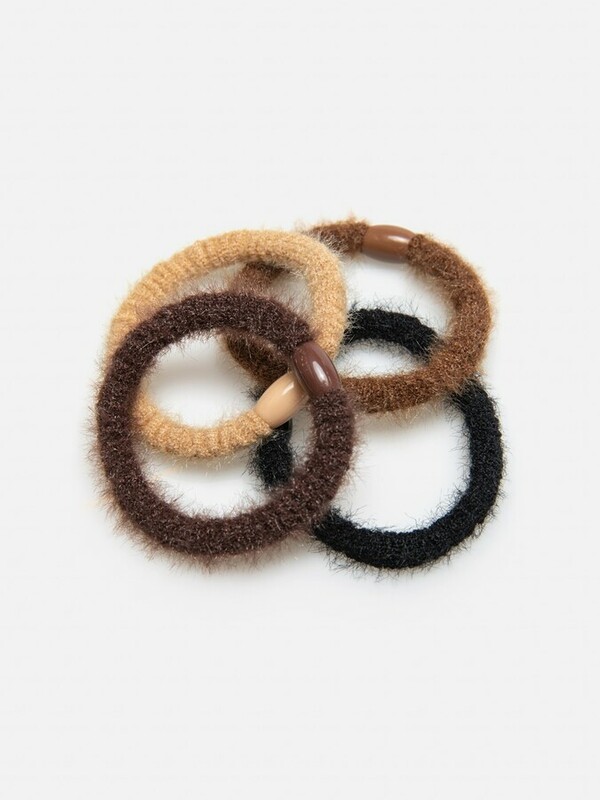 Набор из 4 резинок для волос дет. Nazia