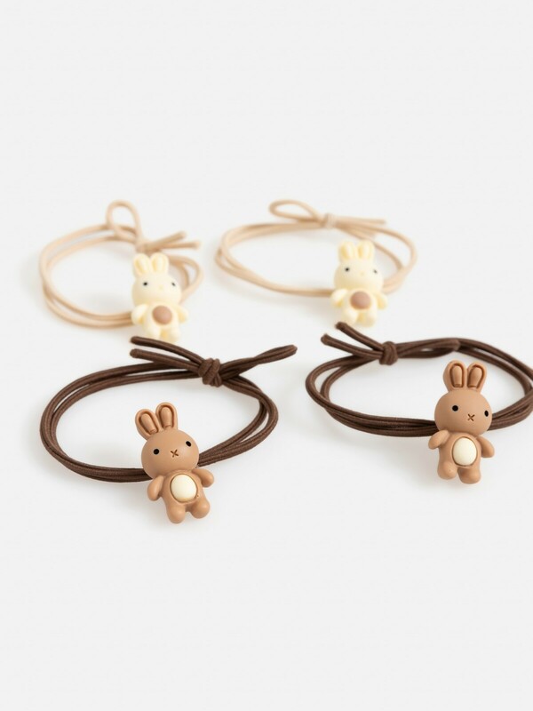 Набор из 4 резинок для волос дет. Marion