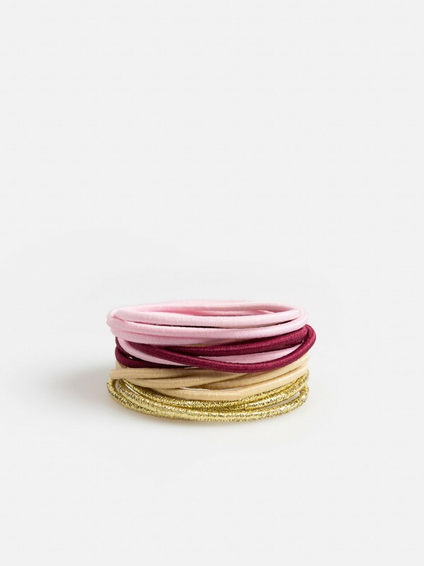 Набор из 16 резинок для волос дет. Chiesa