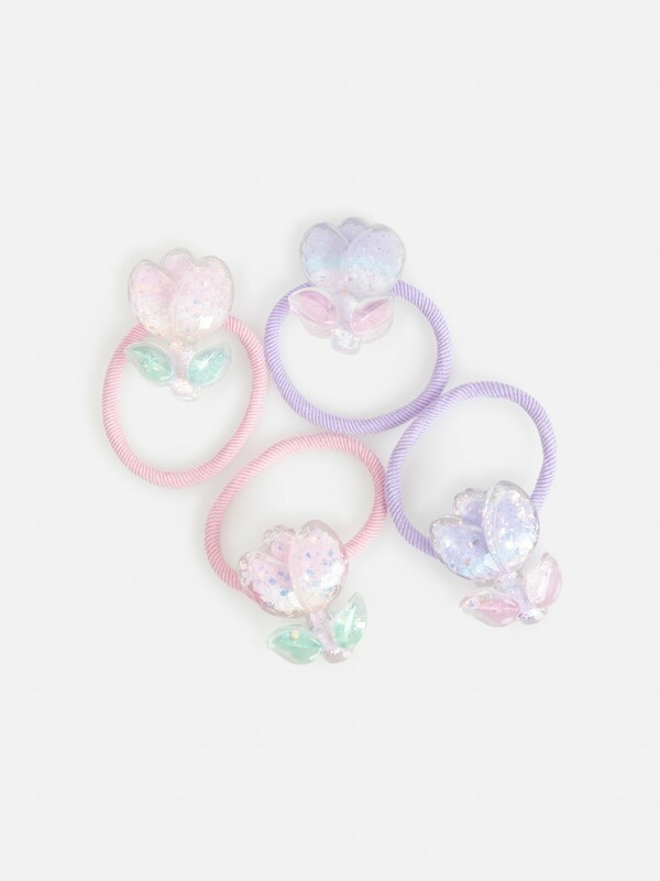 Набор из 4 резинок для волос дет. Kesta