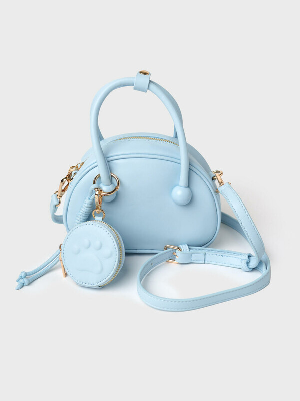 Сумка для девочек с чехлом для наушников и брелком