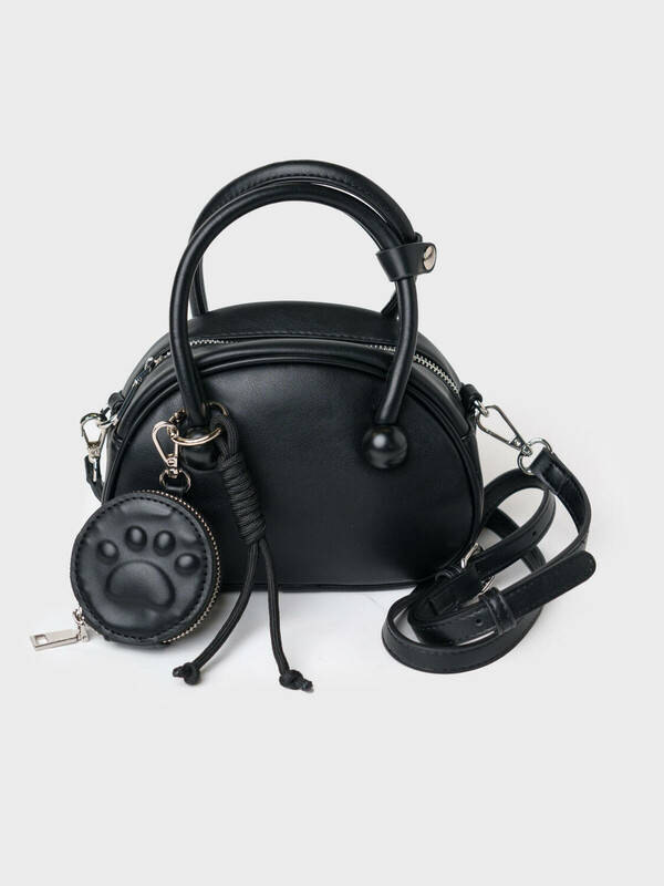 Сумка для девочек с чехлом для наушников и брелоком