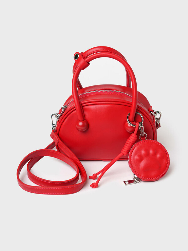 Сумка для девочек с чехлом для наушников и брелком