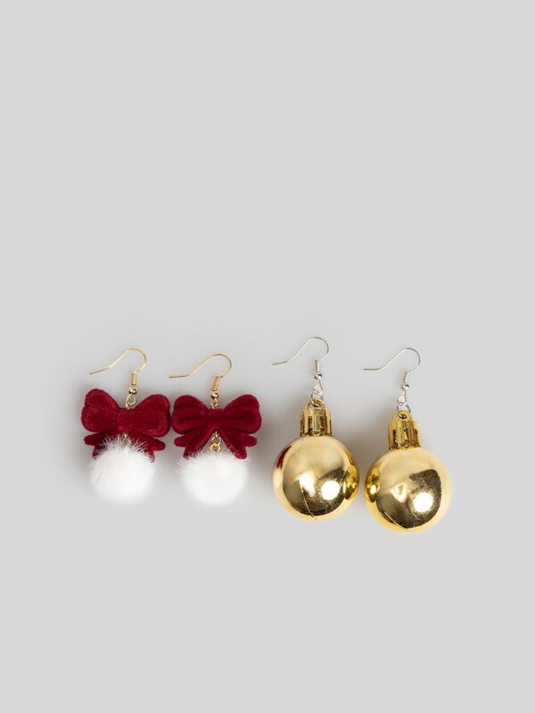 Набор из 2 пар серег дет. Timi