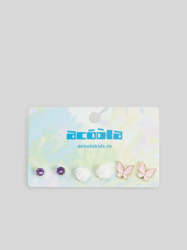 Набор из 3 пар серег дет. Alvetic