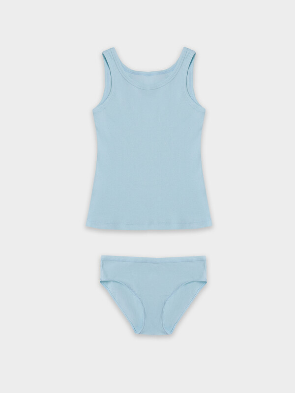 КОМПЛЕКТ ДЛЯ ДЕВОЧЕК (МАЙКА, ТРУСЫ) 447007