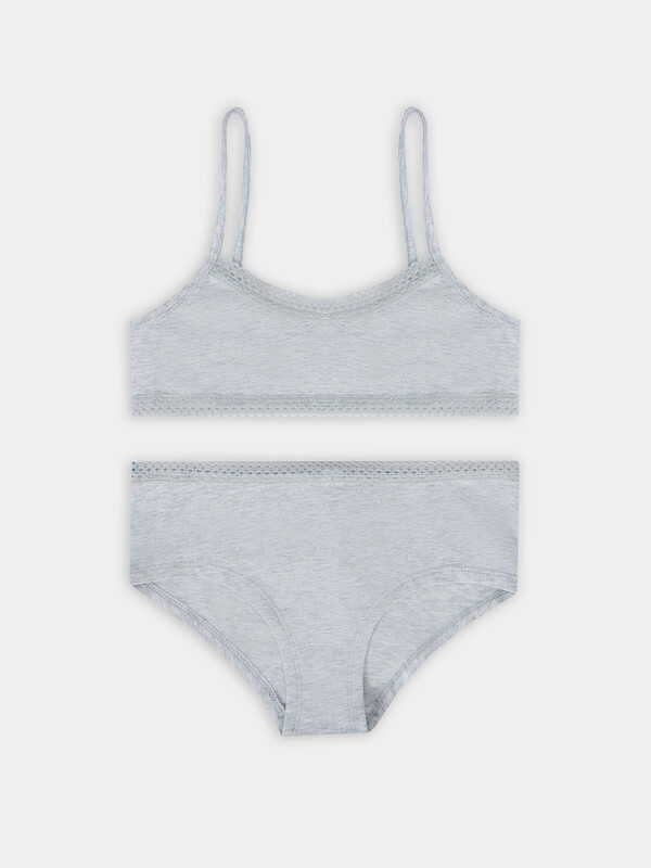 КОМПЛЕКТ ДЛЯ ДЕВОЧЕК (ТОП, ТРУСЫ) 447701