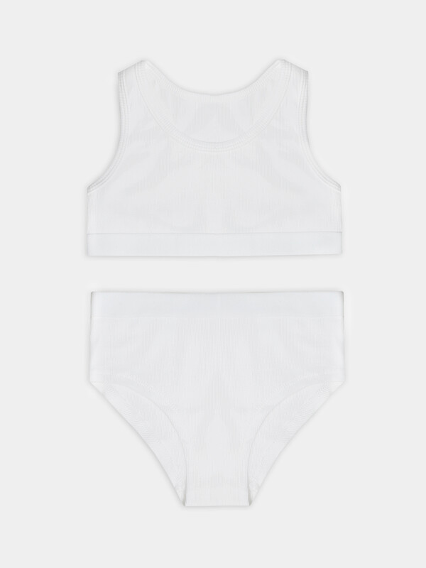 КОМПЛЕКТ ДЛЯ ДЕВОЧЕК (ТОП, ТРУСЫ) 447703