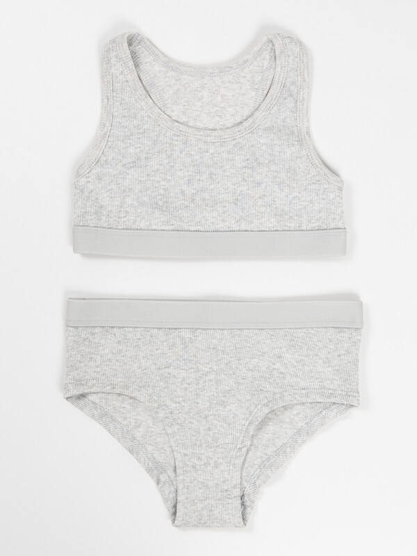 КОМПЛЕКТ ДЛЯ ДЕВОЧЕК (ТОП, ТРУСЫ) 447703