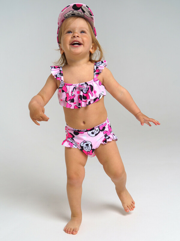 Купальный костюм детский трикотажный для девочек