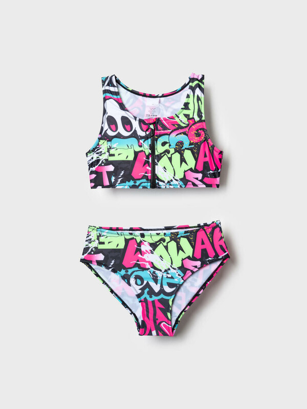 Купальный костюм трикотажный для девочек