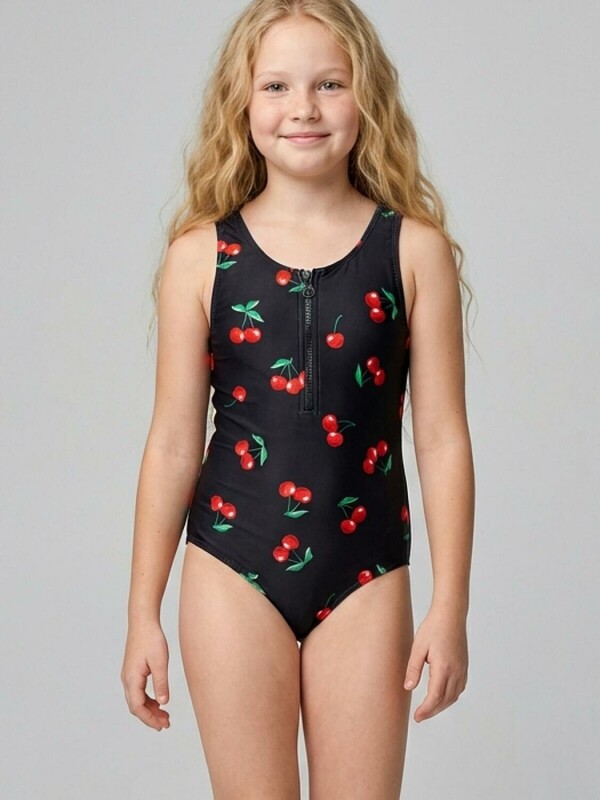 Купальник трикотажный для девочек