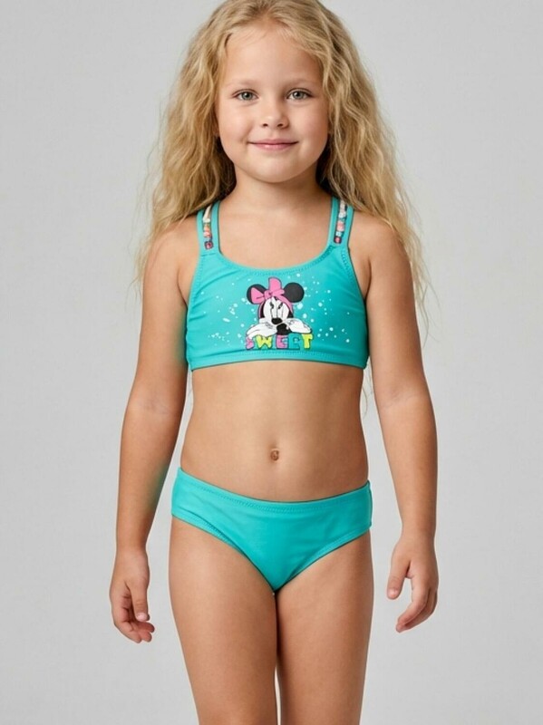 Купальный костюм трикотажный для девочек