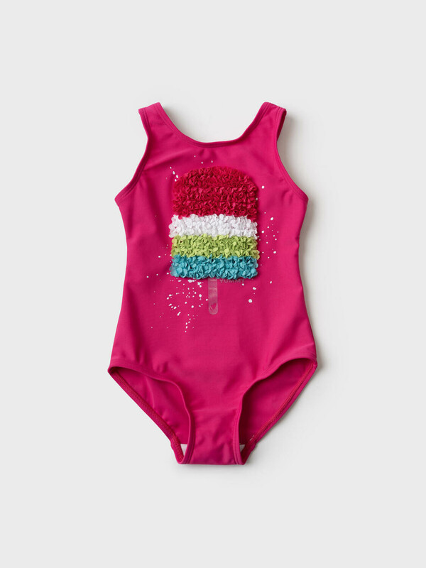 Купальник трикотажный для девочек