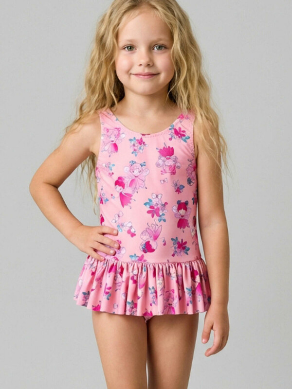 Купальник трикотажный для девочек