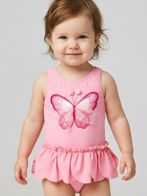 Купальник детский трикотажный для девочек