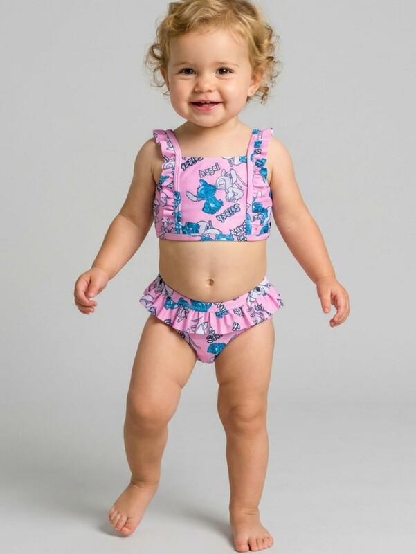 Купальный костюм трикотажный для девочек