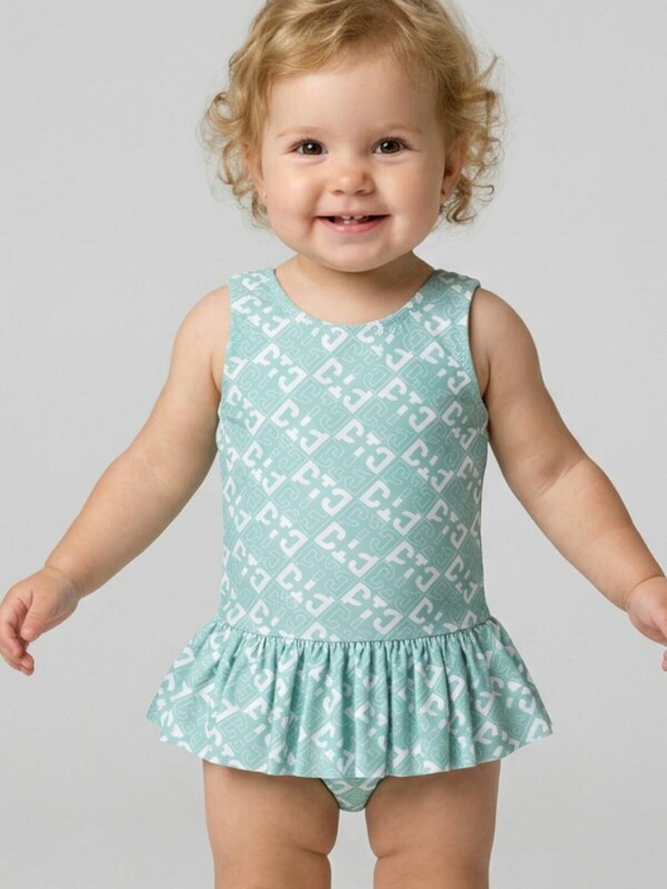 Купальник детский трикотажный для девочек