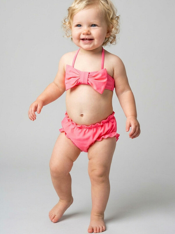 Купальный костюм детский трикотажный для девочек