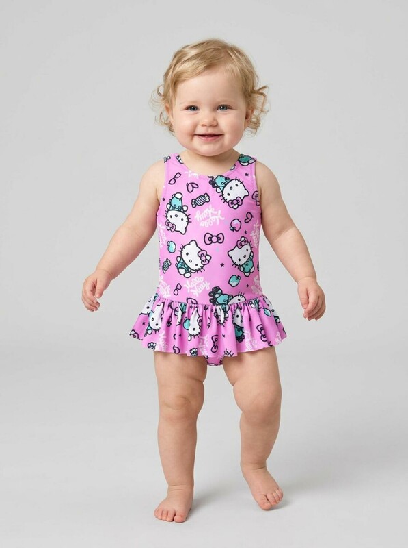 Купальник детский трикотажный для девочек