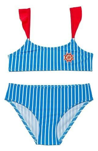 Костюм купальный для девочек ESLI CHARM Купальный костюм в морском стиле 