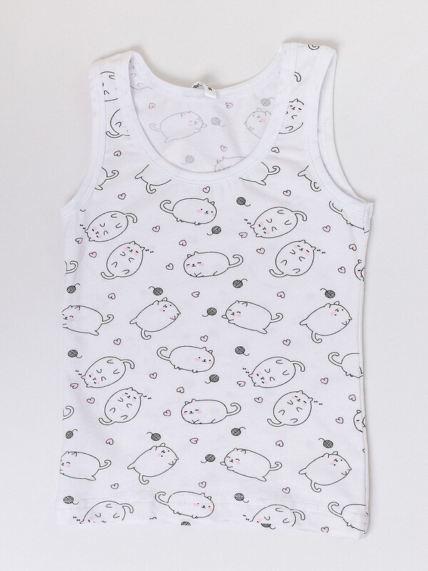 Майка для девочки (032/1_НБЛ23)