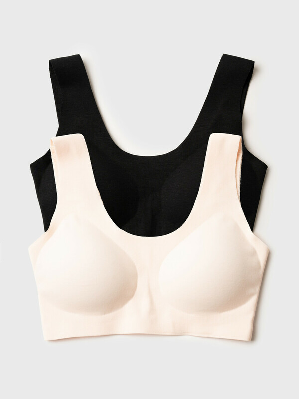 Топ трикотажный для девочек, 2 шт в комплекте