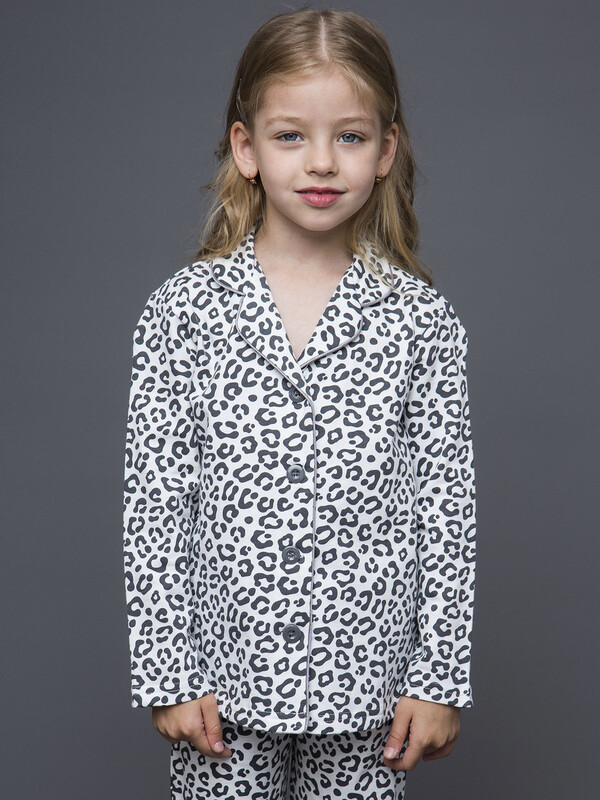 Комплект для девочки (футболка с длинным рукавом и брюки)