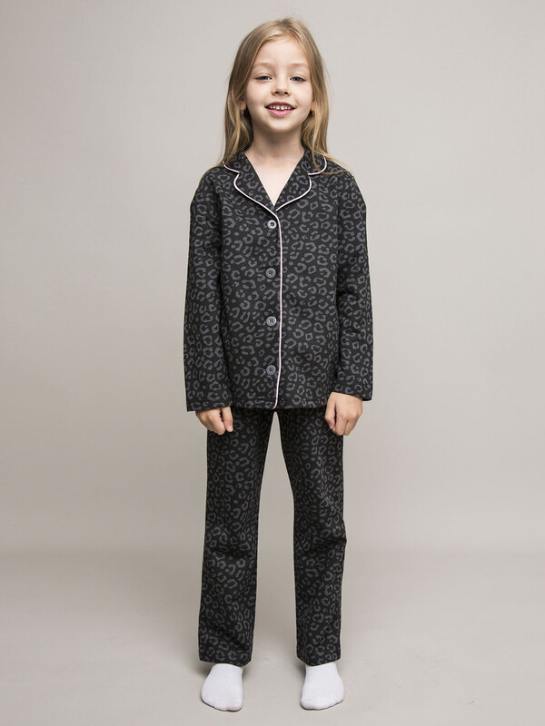 Комплект для девочки (футболка длинный рукав и брюки)