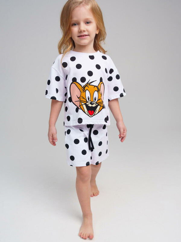 Пижама трикотажная для девочек