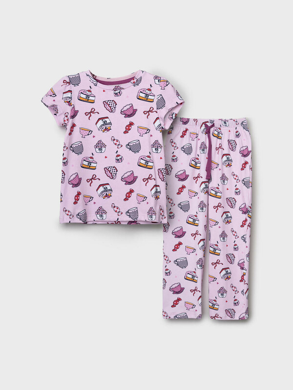 Пижама трикотажная для девочек