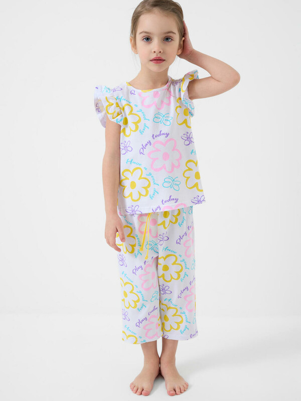 Пижама трикотажная для девочек